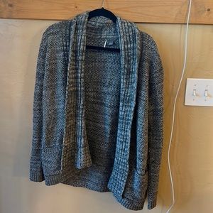 Sparkle & Fade womens small - grey cardigan with pockets
